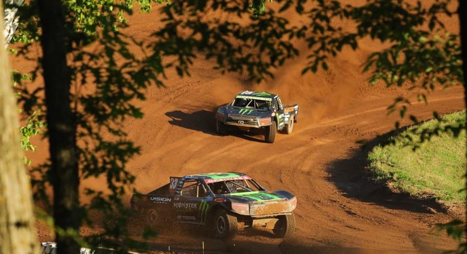Johnny and CJ Greaves at ERX Motor Park for Championship Off Road racing series