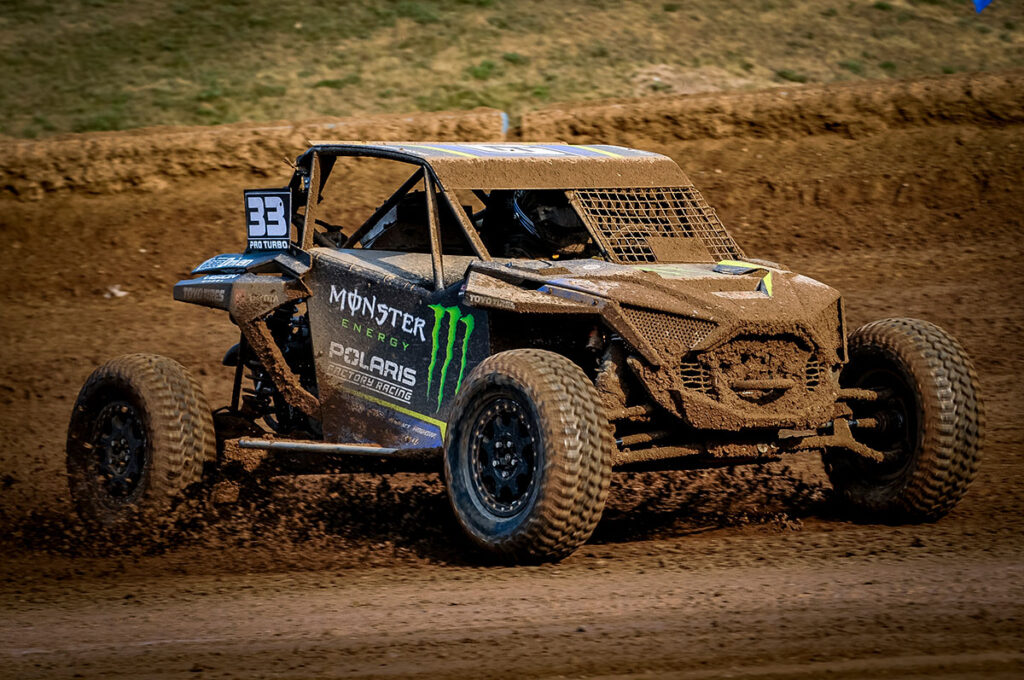 CJ Greaves Pro Turbo SXS racing in Crandon WI