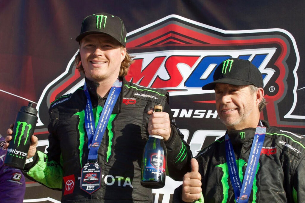 Greaves Duo on the podium in Pro4 round 2 in Wheatland Mo