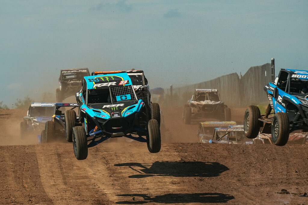 CJ Greaves pro side by side at Dirt City Motorplex