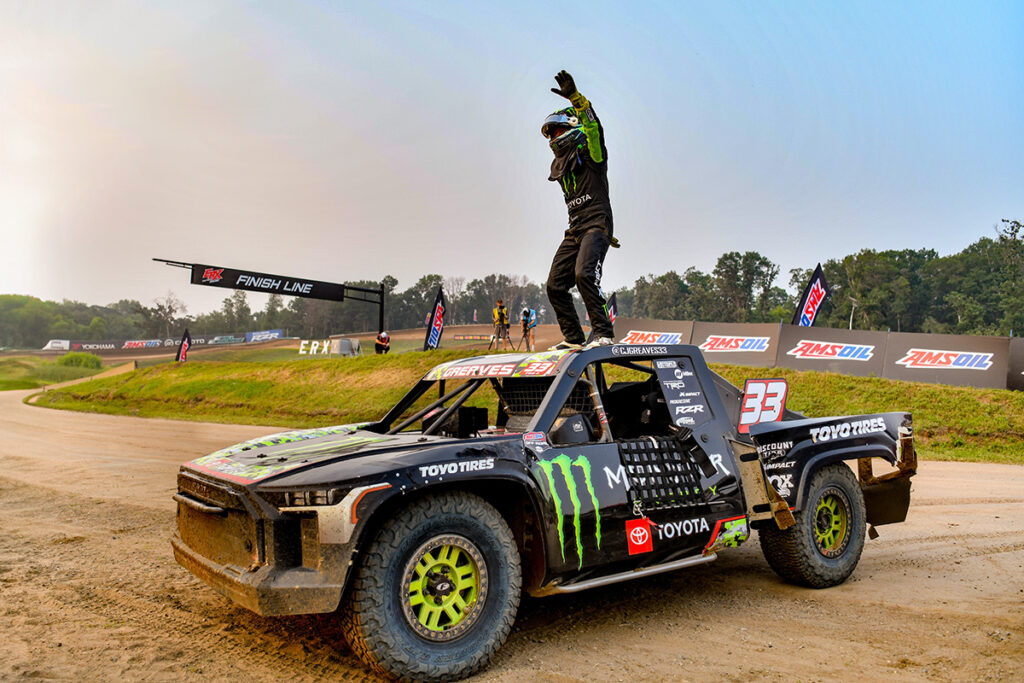 CJ Greaves celebrates win number 196 at ERX Motorplex